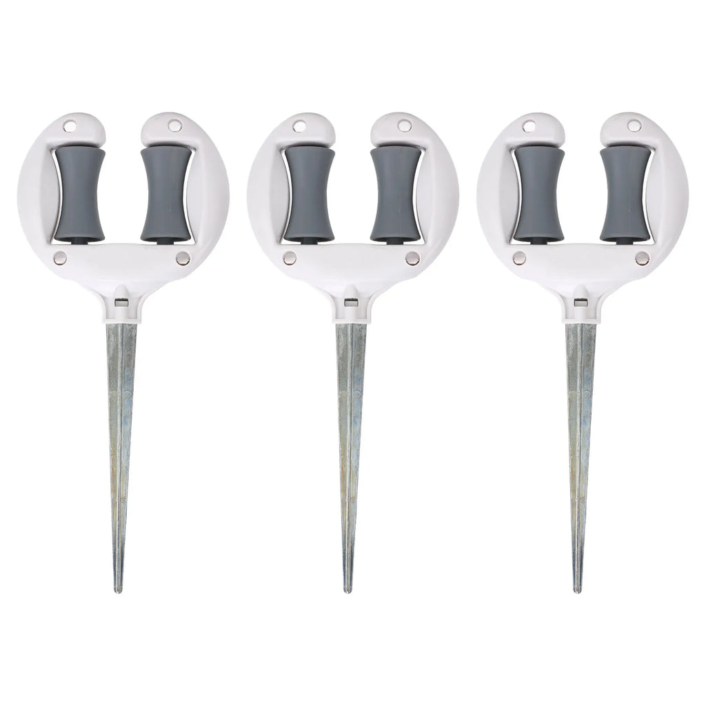 Garden Hose  Nail Top Roller Soft Water Pipe Positioning Pointed Head Lawn Hose  Spike Holder Hose  Spike Holder