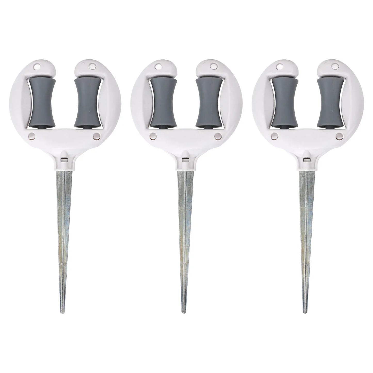 Garden Hose  Nail Top Roller Soft Water Pipe Positioning Pointed Head Lawn Hose  Spike Holder Hose  Spike Holder