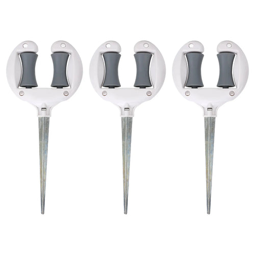 Garden Hose  Nail Top Roller Soft Water Pipe Positioning Pointed Head Lawn Hose  Spike Holder Hose  Spike Holder