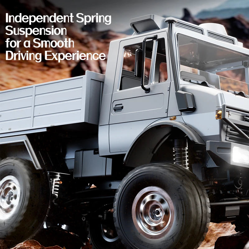 C8823 6WD RC Car 1/18 Off-road Remote Control Vehicle 2.4G High Speed Climbing Transport Rescue Crawler Model Toys for Children