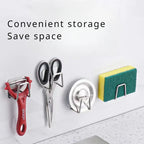 Kitchen Sponge Drainage Rack Stainless Steel Pot Lid Cutting Board Storage Rack Multifunctional Storage Rack Holder KitchenTools