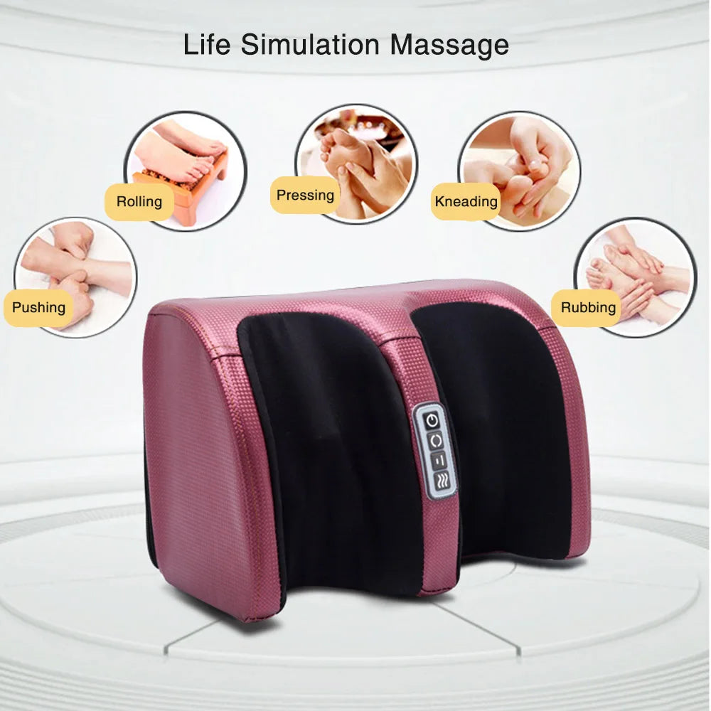 Electric Shiatsu Foot Massager - Heating, Kneading & Pain Relief Foot Spa | AlluCanFind