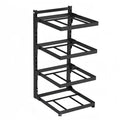 Kitchen Sink Storage Rack Multi-Layer Cooker Storage Rack for Home Stovetop Cabinets Adjustable Pot Rack Pantry Storage