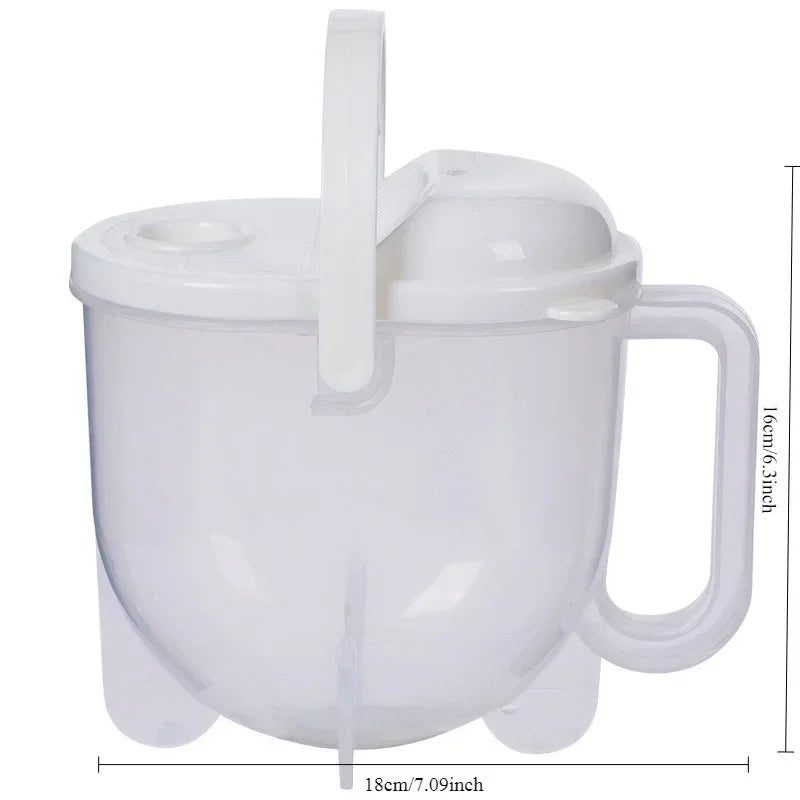 Kitchen Free Hand Washing Washing Rice Washing Vegetables Fruit and Vegetable Drain Basket Plastic Counter Flow Rice Washer