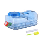 5.5/7.5/10/15L Camping Car Water Container PC with Faucet Water Storage Tank No Leakage Water Storage Bucket for Picnic Travel