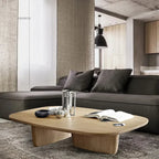 Modern Minimalist Coffee Table Luxury Creative Design Home Living Room Furniture Nordic Wabi Sabi Style Wood Coffee Tables