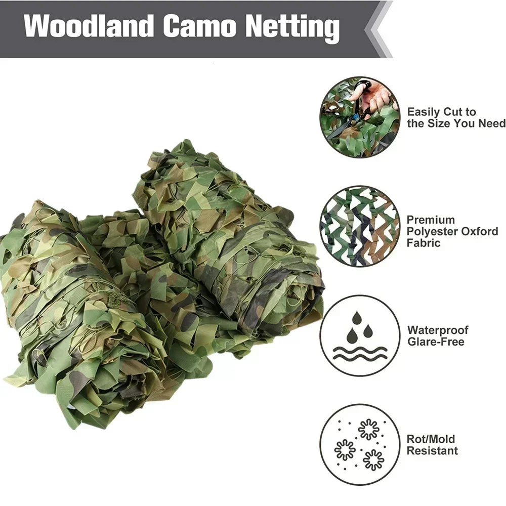 Camo Net Fence Panels Faux Privacy Fence Screen Camouflage Netting For Home Outdoor Garden Balcony Decor Sunshade Cover
