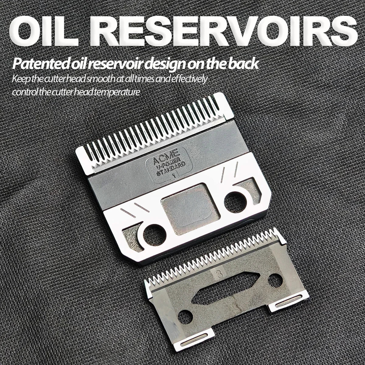 Replacement Original Cutter Head Madeshow Kulilang G9C M5(F) M10+ R66 R77F Standard Blades Hair Clipper Ceramic Blade Trimmer