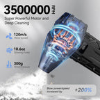 Mini Handheld Turbo Jet Fan 990000RPM Powerful Compressed air Duster for Car Dryer/PC/Home-Industrial Duct Blower Air blow gun