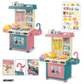 mini 53PCS Pretend Play Kitchen Toy Set: Educational Toy for Parent-Child Interaction, All accessories Randomly