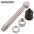 DN40/1.5" Thread SUS304 Immersion Heating Element 220V/380V 3KW/4.5KW/6KW/2KW/3750W Water Tank Boiler Tubular Heater