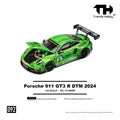 Trence Hobby 1:64 Porsche 911 GT3 R DTM 2024 Openable Hood Diecast Diorama Car Model Toys TH