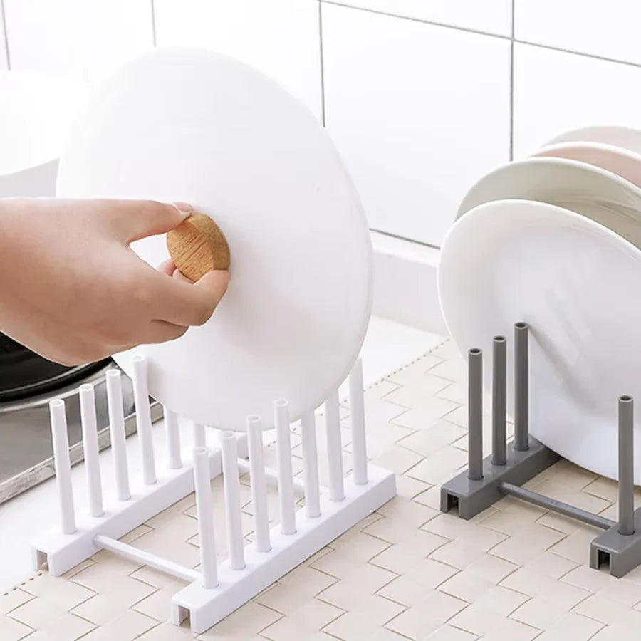 Multi functional creative kitchen storage rack, household bowls, spatulas, spoons, storage rack, plastic drain bowl rack