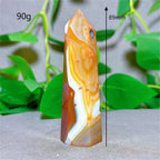 Carnelian Tower Crystal Natural Stone Quartz Home Decoration Minerals Reiki Craft Gifts Energy Healing Meditation Spiritual Love