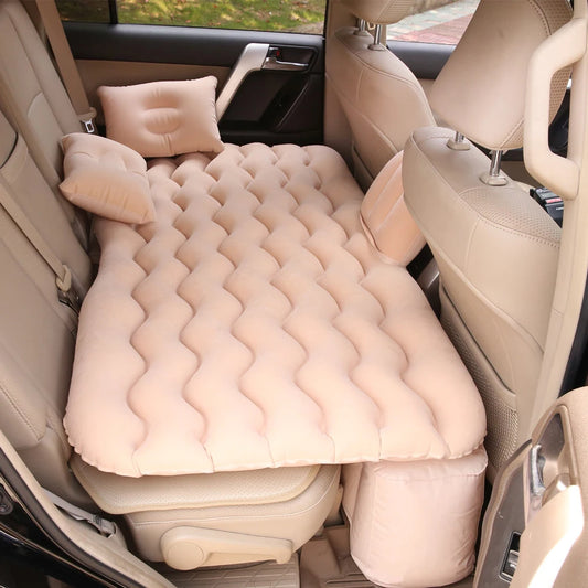 Universal Car Inflatable Travel Mattress | Back Seat Air Bed for Camping & Travel