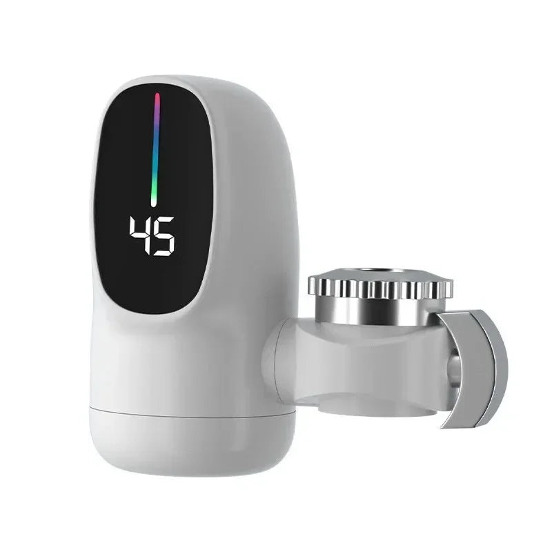 Kitchen Faucet Adapter Instant Electric Hot Water Heater Fast Heating Digital Display Heater Water Heater For Bathroom Faucet