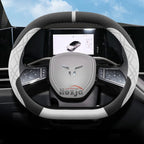 Suede Leather Car Steering Wheel Cover for Hongqi EH7 EH7pro 2024 2025 Auto Interior Accessories