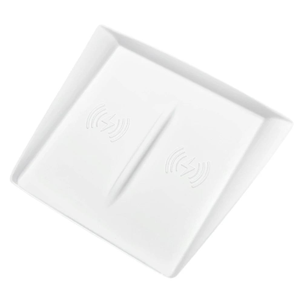 Wireless Charger Pad Silicone Mobile Phone Non-Slip Mat Scratch-Resistant Anti-Slip Charger Pad Cover for Tesla Model 3 Highland