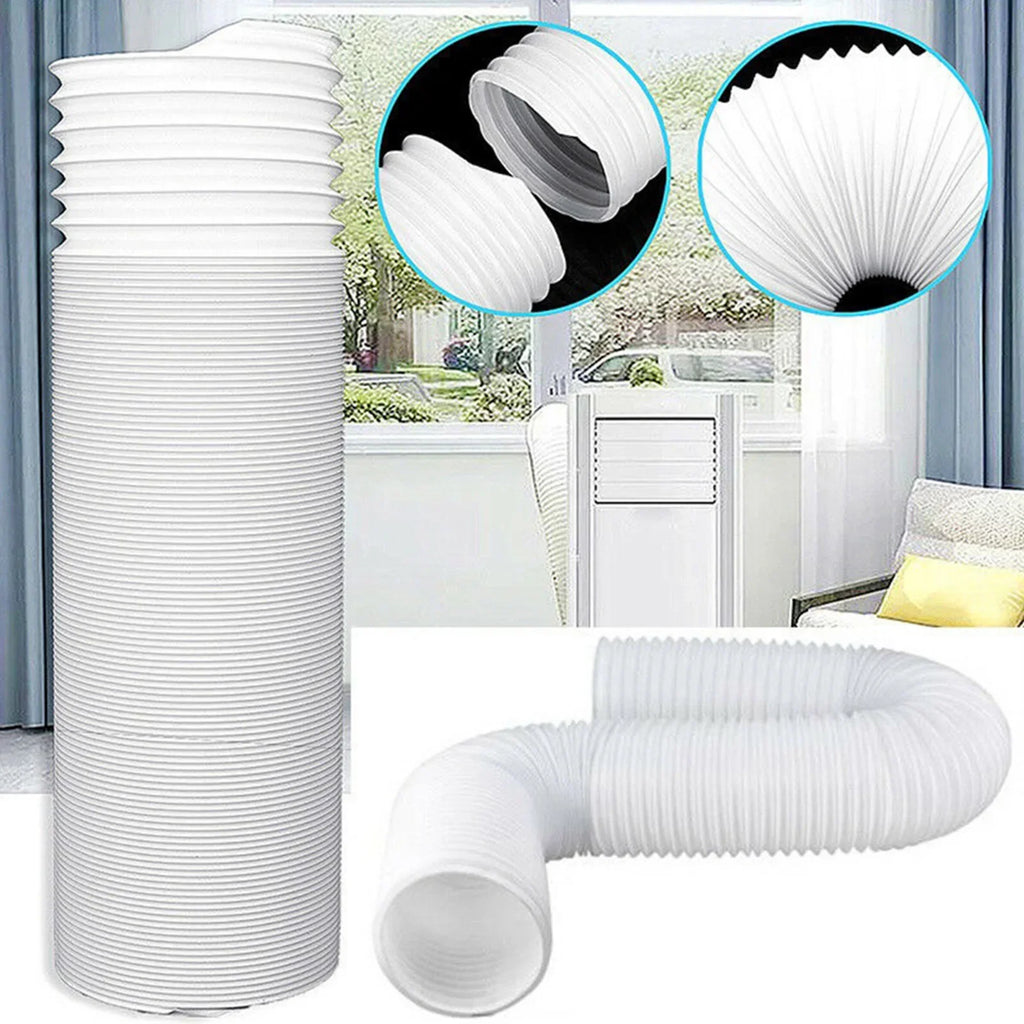 Air Conditioner Exhaust Hose Vent Kit Mobile Air Conditioning Parts Window Kit Slide Plate Tube Connector Wind Shield Adaptor