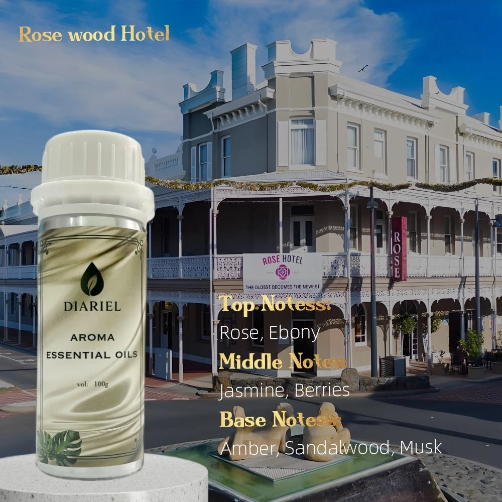 Diaurelle 100ML flower Aromatherapy For Diffuser Hotel Collection Fragrance Oil Pure Nature Plant Extract Aroma Essential Oil