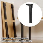 90° Folding Table Leg Replacement Metal DIY Bed Sofa Support Legs Collapsible Table Legs Feet