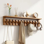 Solid Wood Modern Nordic Creative Wall Clothes Hanger Luxury Living Room Bedroom Clothes Racks Household Storage Home Furniture