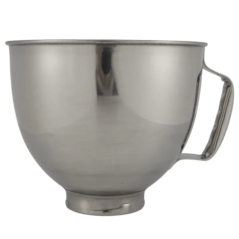 ABKJ-Stainless Steel Bowl For Kitchenaid Classic&Artisan Series 4.5-5 QT Tilt-Head Mixer, 5 Quart 304 Stainless Steel Bowl