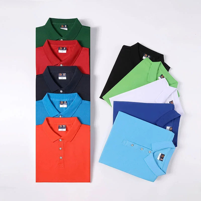 Customizable Restaurant Workwear Men's Polo Shirts Catering Women's Tops Logo Design Hotel Waiter Uniforms Unisex Work Clothes