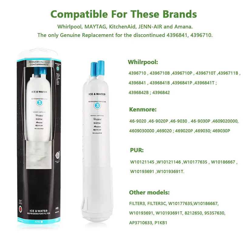 Everydrop Ice and Water Refrigerator Filter 3, EDR3RXD1,4396841,439671