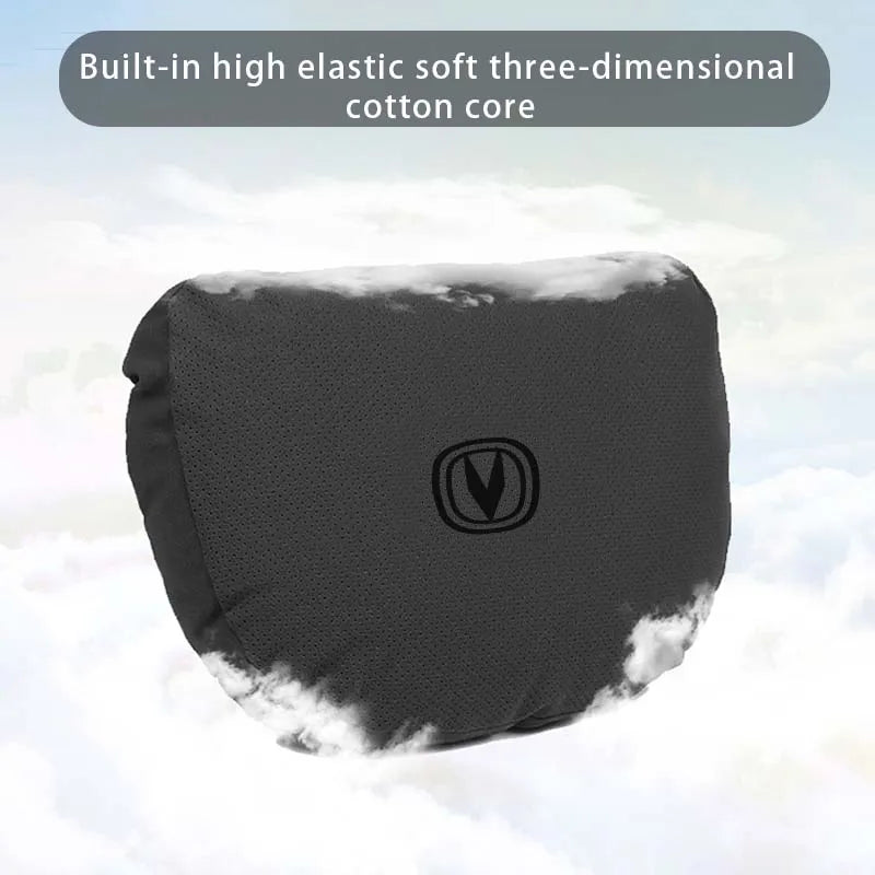 Car Neck Pillow Seat Headrest Lumbar Spine Protectio For Changan CS35 CS55 CS15 CS75 PLUS Eado UNI-T X5 EV Accessories 2024 Logo