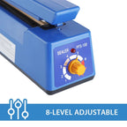 Electric Heat Bag Sealing Machine Plastic Bag Sealer Hand Press Food Seal Plastic Bag Impulse Sealer Fast Heat Packaging Machine