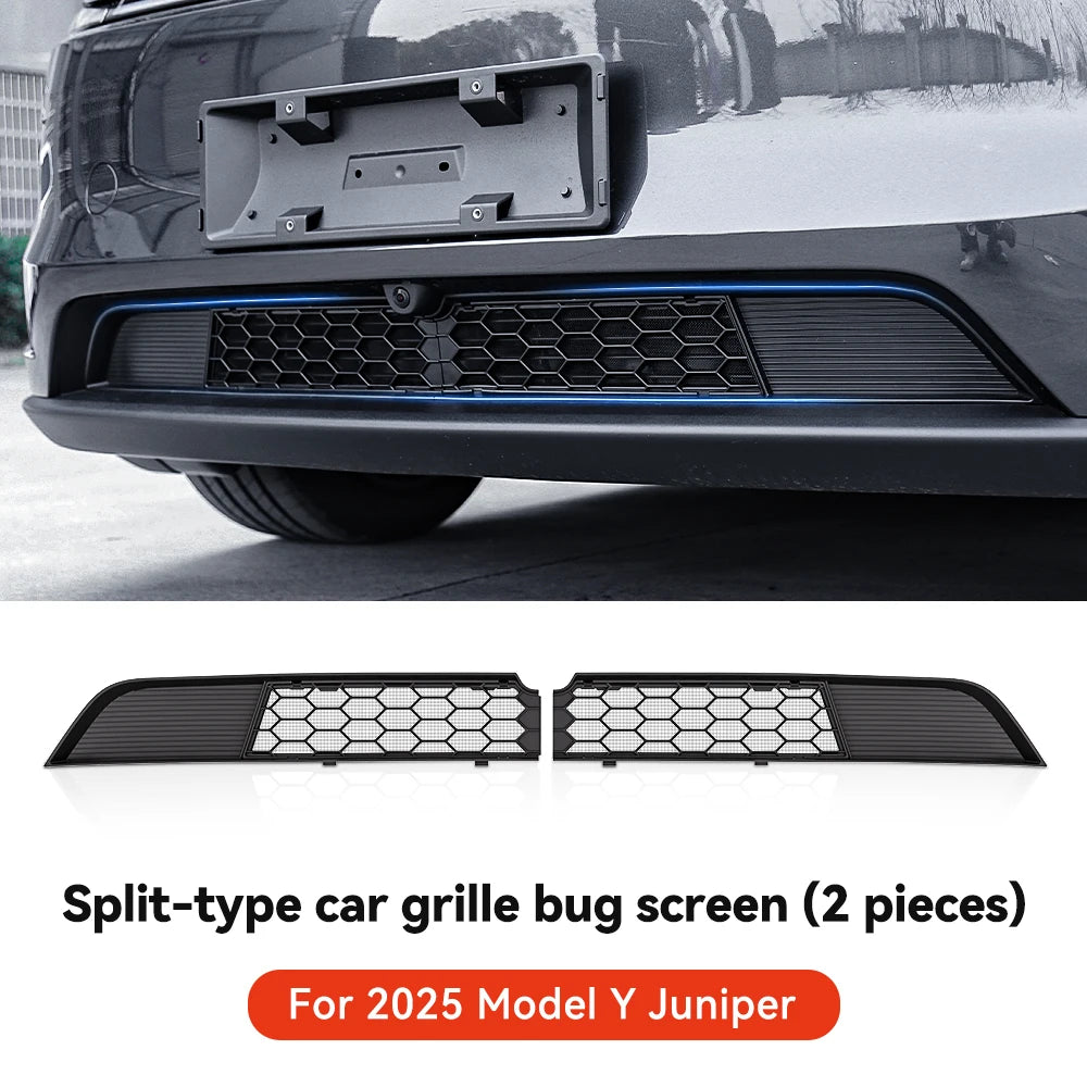 YZ Air Intake Cabin Debris Filter For Tesla Model 3 Highland Model Y Juniper 2021-2025 Insect-proof Net Air Inlet Protective