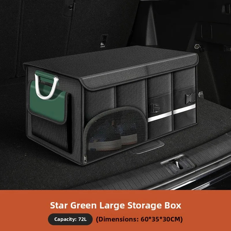 Car Storage Box Vehicle Trunk Organizer Waterproof Insulated Cusizable Simple Sle Foldable Storage Box for Changan CS75P...