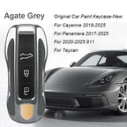 Key Case For Porsche Panamera Spyder Carrera Macan Boxster Cayman Cayenne 911 970 981 991 Smart Remote Key Case Fob Covers Bag