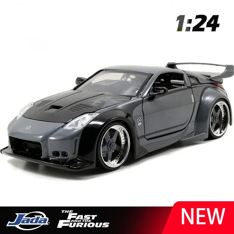 1:24 Fast & Furious 350Z Alloy Car Diecasts & Toy Vehicles Car Model Miniature Scale Model Car Toys For Children