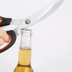 Kitchen Scissors Multi-Functional Stainless Steel Household Scissors for Cutting Chicken and Fish Special Shears