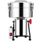 4500G Commercial Grain Grinder High Speed 4500W Cereals Medicinal Materials Spices Powder Crusher Stainless Steel Coffee Grinder