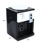 3-Temperature Control Water Dispenser with 1.2-5 Gallons Tank Stainless Steel Top Loading Fast Hot/Cold/Warm Water US/EU Plug