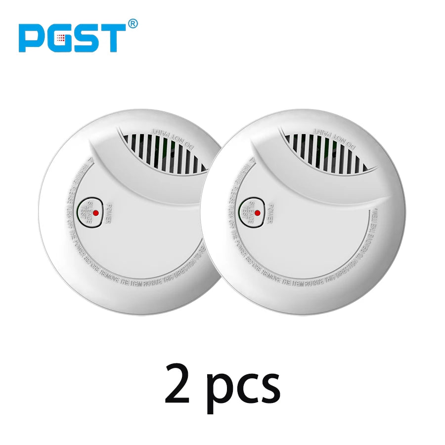 Smoke Detector Fire Alarm 10 Year Life Smoke Sensor For Home Security Smoke Alarm Photoelectric Sensor Battery Powered