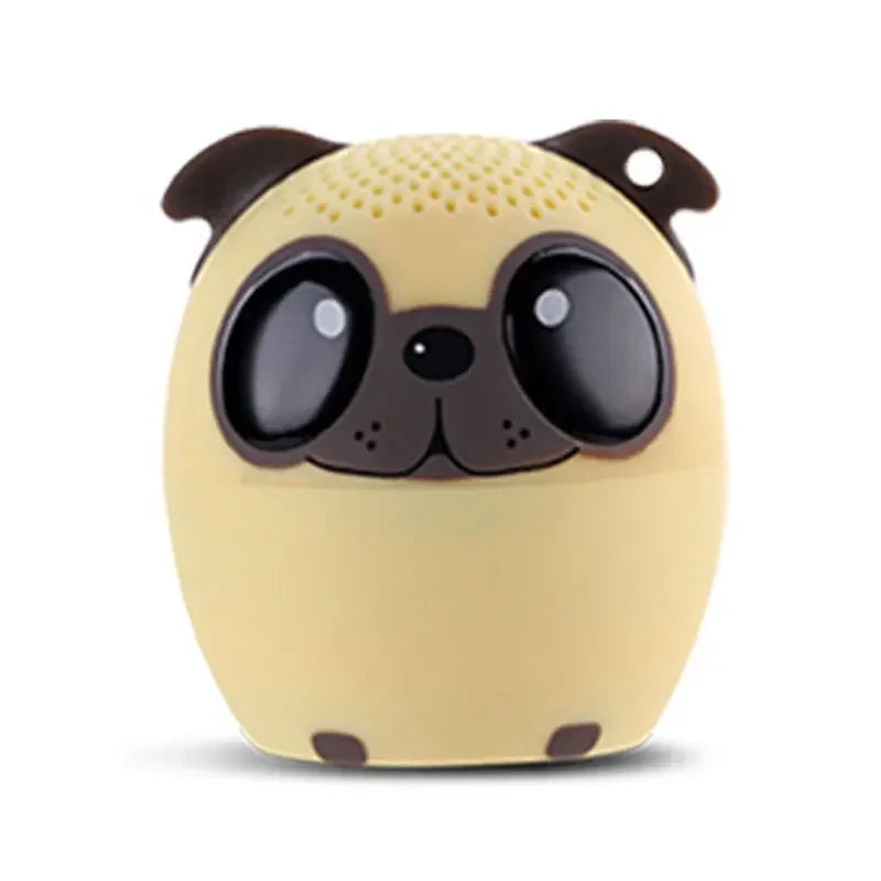 Pet Mini Bluetooth Animal Small Speaker Wireless Portable Music Subwoofer Column Bass Stereo Player Speaker Christmas Gift