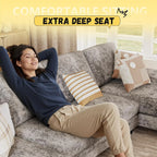 Compact U-Shaped Sofa