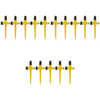 5pcs Household Sprinkler Automatic Irrigation Equipment Watering Sprinkler 360 Degree Rotation Corrosion Resistant For Garden