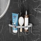 Kitchen Storage Drain Basket Adjustable Soap Sponge Shelf Bathroom Space Saving Storage Rack Wall Mounted Drain Basket
