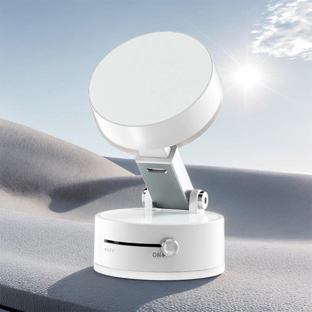 Double-Sided Suction Cup Phone Stand Multifunctional Car Magnetic Vacuum Adsorption Phone Bracket for Car Dashboard