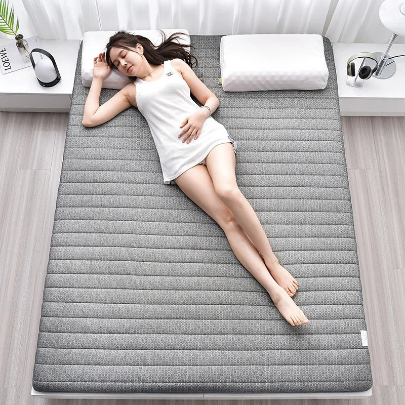 Single Thicken Sleep Mattress antimite natural latex mattress portable Folding Tatami soft pad dormitory student special mattres