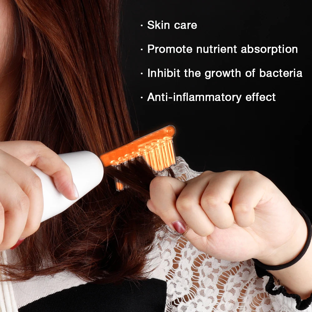 4-IN-1 Portable High Frequency Facial Beauty Machine Electrode Purple Light Glass Tube Wand Acne Massage Facial SPA Skin Care