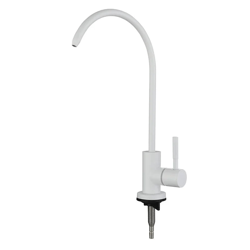 Direct Drinking Faucet Prified Kitchen Faucet Rotating Lead Free 304 Stainless Steel Sink Faucet Decked Brush Gold G 1/4'
