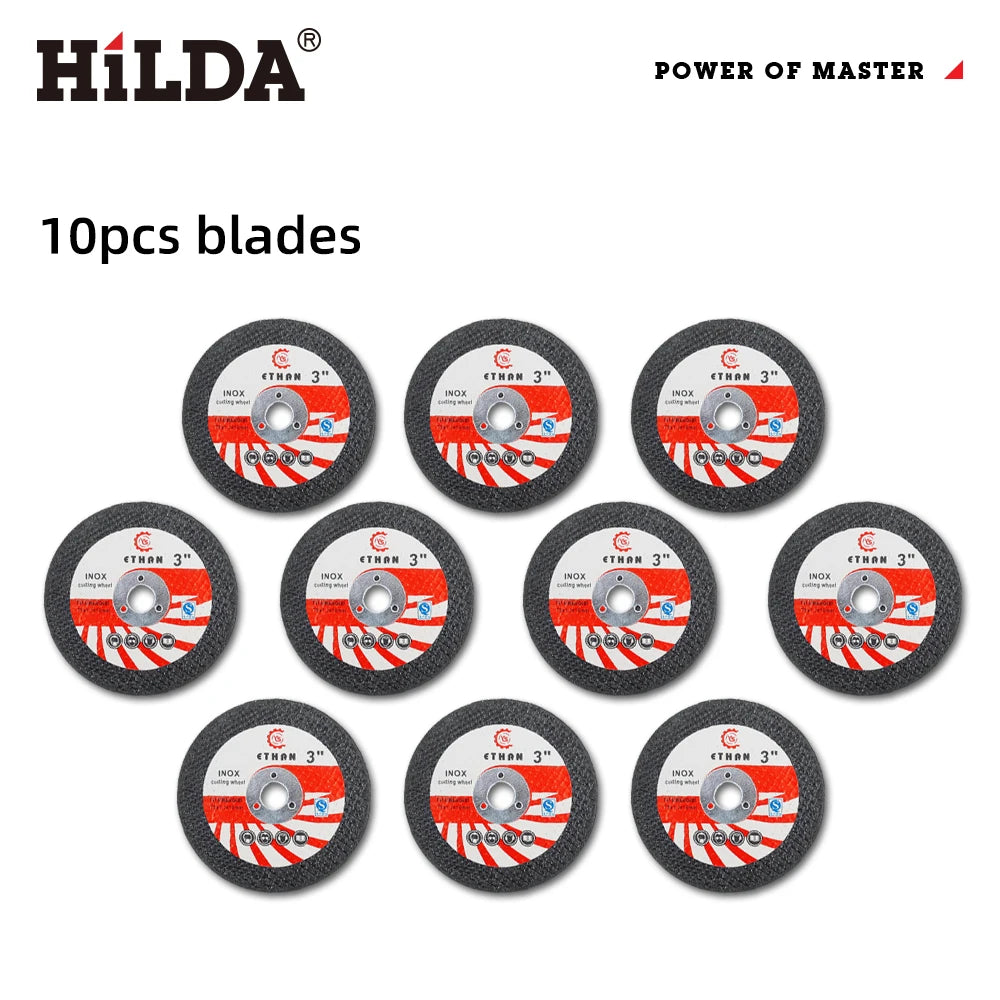 HILDA 125mm Brushless And Brushed Angle Grinder Cordless Grinding Machine Cutting Woodworking Power Tool For Makita 18V Battery