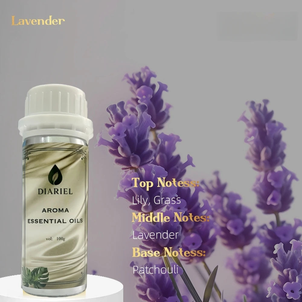 Diaurelle 100ML flower Aromatherapy For Diffuser Hotel Collection Fragrance Oil Pure Nature Plant Extract Aroma Essential Oil