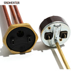 SNDHEATER DN32 250V 50Hz Electric Water Heater Element Thermostat Temperature Control Switch 1.5KW 2KW 2.5KW 3KW 4KW Full Copper